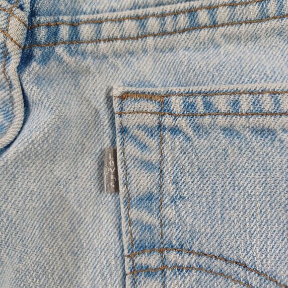 Vintage Levi's Silver Tab Straight+Relaxed Jeans Men's Size 31 USA Made '98 - Picture 7 of 14